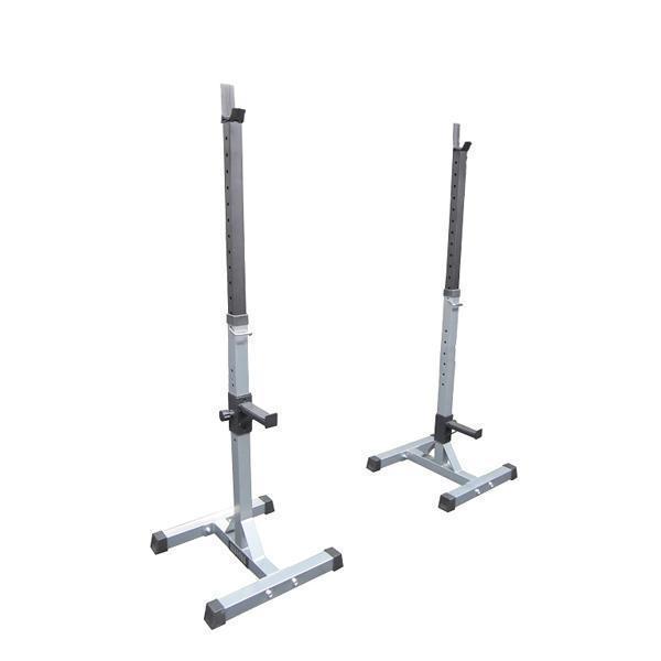 Beginners Adjustable-Barbell-Squat-Stands