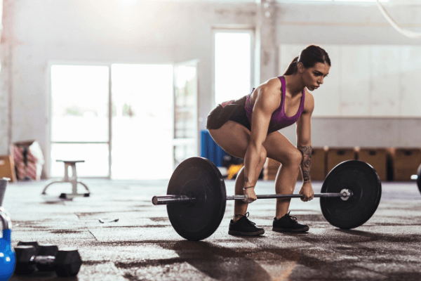 Women Lifting Weights